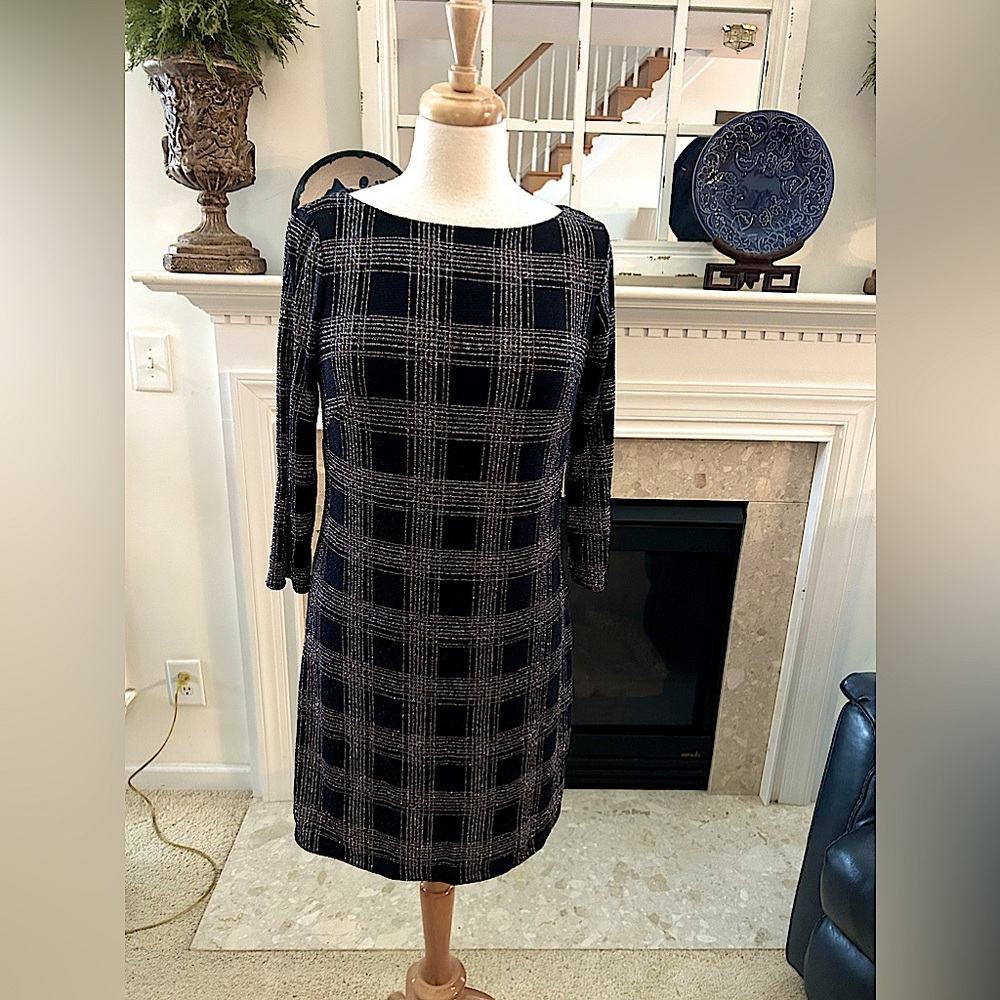 Vince Camuto Sparkle Little Black Dress